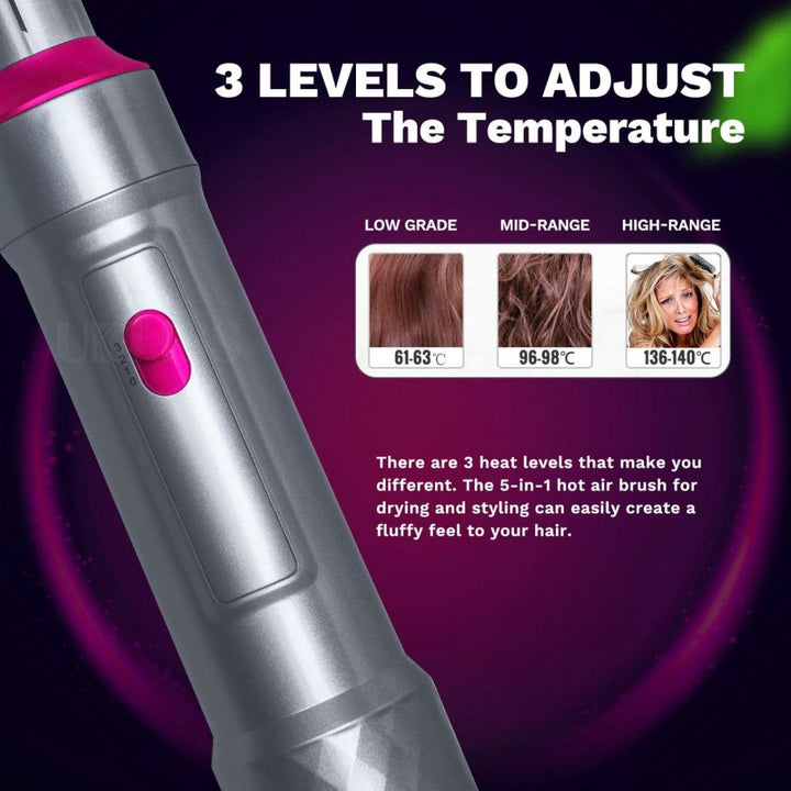 5 IN 1 HOT HAIR DRYER BRUSH - store Elite