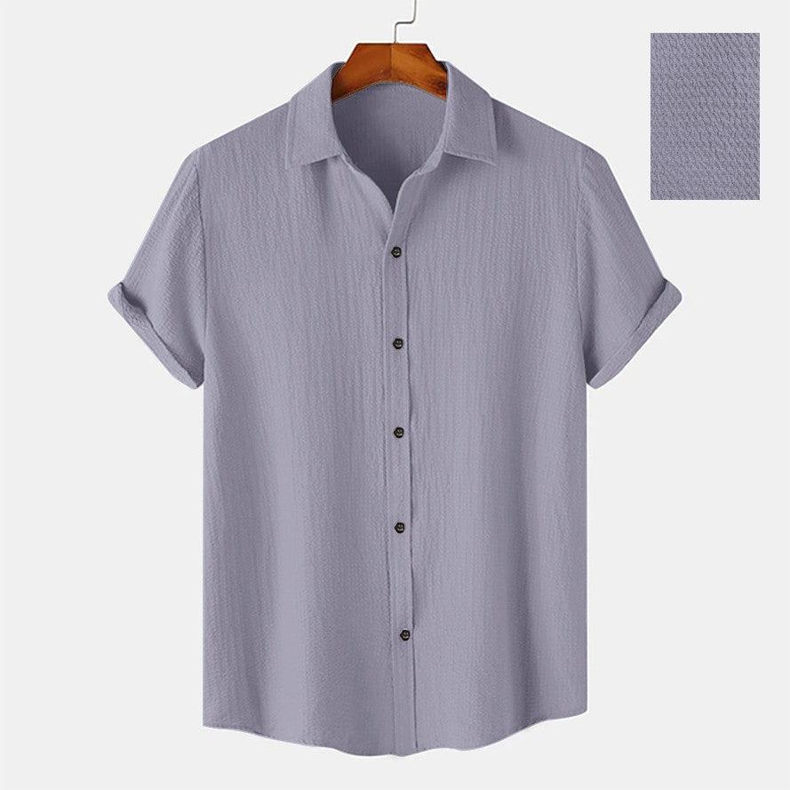 Men  Casual Wear Cotton Structured ShirtFabric : Cotton BlendProduct Type : ShirtOccasio : Casual, Evening Party, Travelling, Beach PartySleeve type : Short SleeveWash Care Instructions : Casual Machine WaMen Casual Wear Cotton Structured Shirt