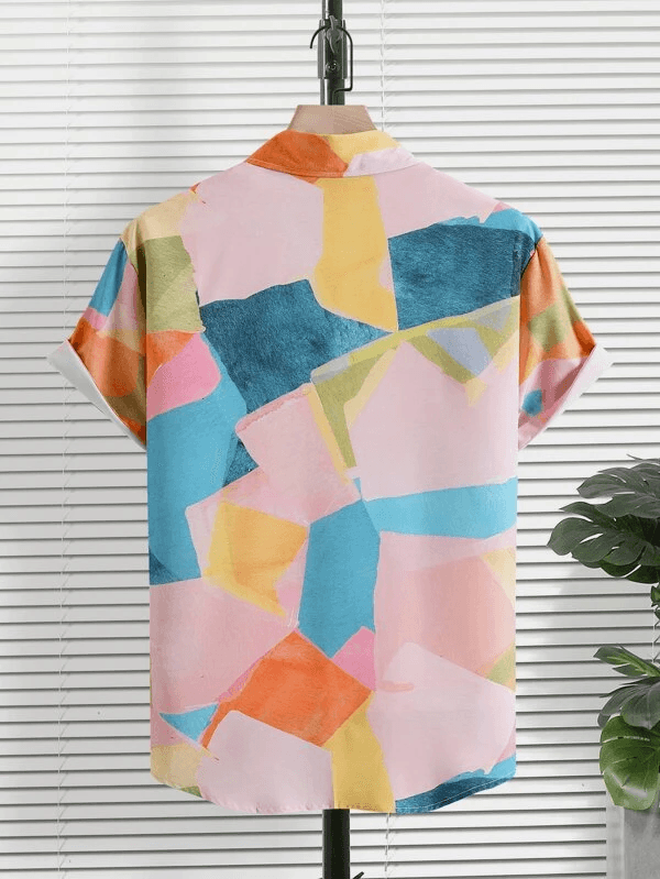 Multi Color Printed Casual Wear Shirt For Men - store Elite