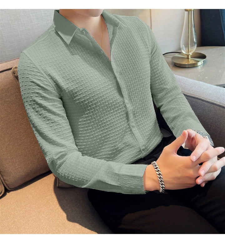 Pista Checks Structured Premium Shirt - store Elite