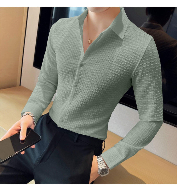 Pista Checks Structured Premium Shirt - store Elite