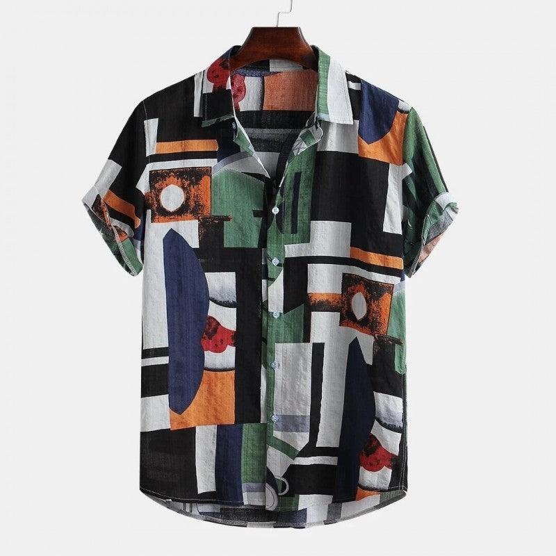 Printed Casual Stylish Shirts For MenFabric : CottonProduct Type : ShirtOccasio : Casual, Evening Party, Travelling, Beach PartySleeve type : Short SleeveWash Care Instructions : Casual Machine WashPrinted Casual Stylish Shirts