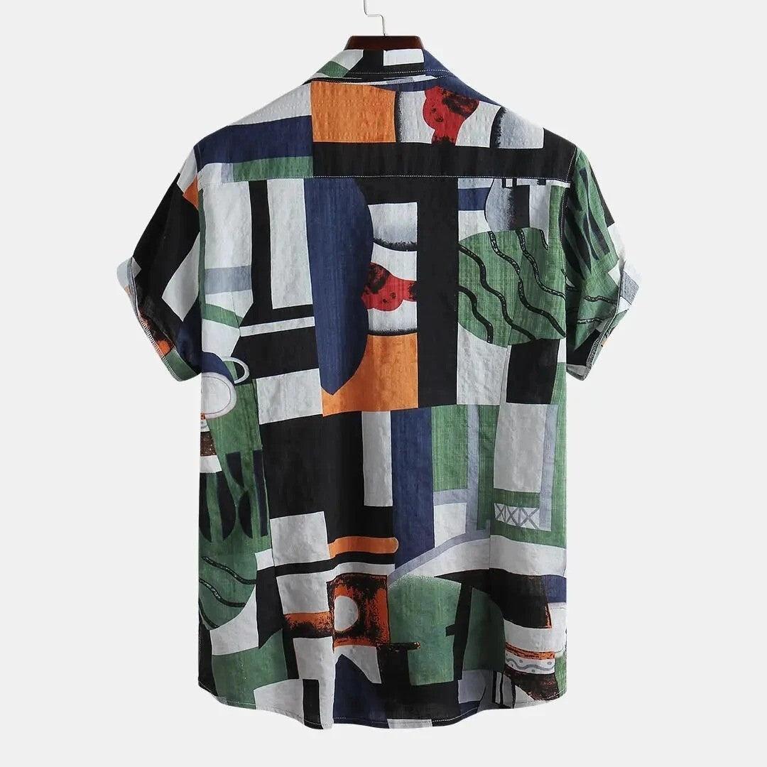 Printed Casual Stylish Shirts For MenFabric : CottonProduct Type : ShirtOccasio : Casual, Evening Party, Travelling, Beach PartySleeve type : Short SleeveWash Care Instructions : Casual Machine WashPrinted Casual Stylish Shirts