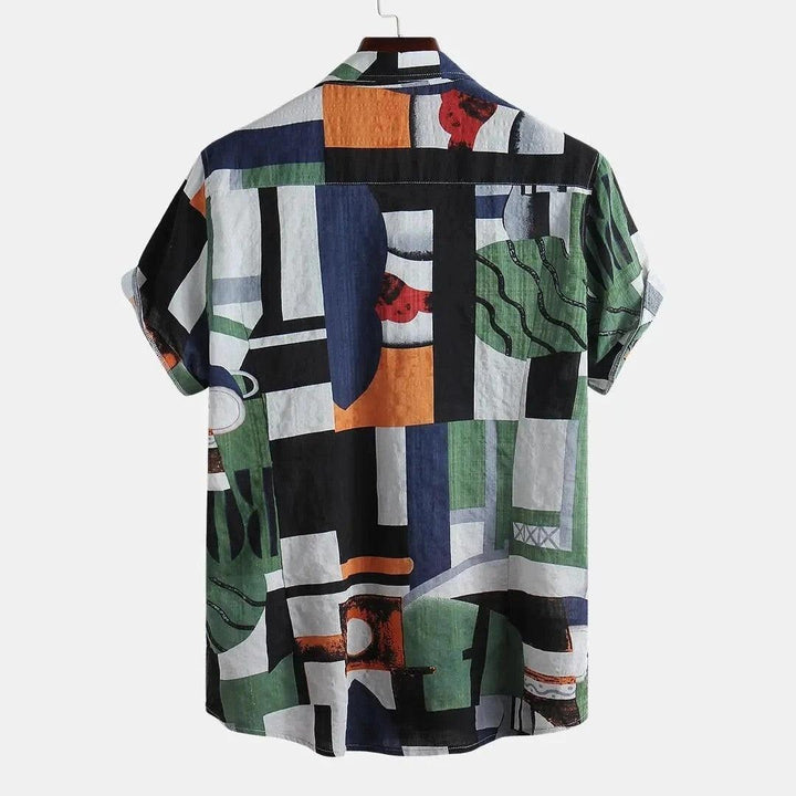 Printed Casual Stylish Shirts For MenFabric : CottonProduct Type : ShirtOccasio : Casual, Evening Party, Travelling, Beach PartySleeve type : Short SleeveWash Care Instructions : Casual Machine WashPrinted Casual Stylish Shirts