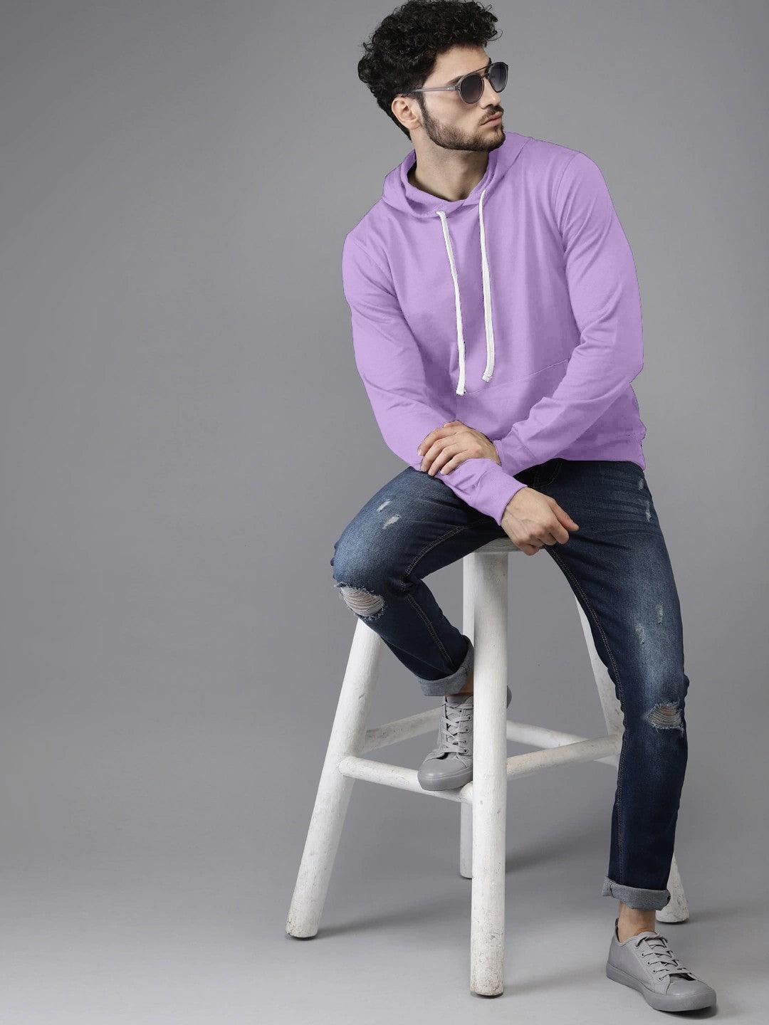 Purple Colour High Quality Premium Hoodie For Men - store Elite