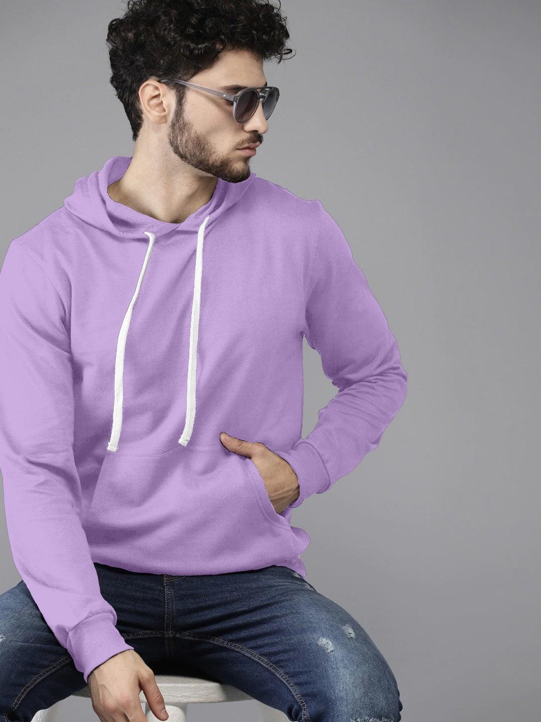 Purple Colour High Quality Premium Hoodie For Men - store Elite