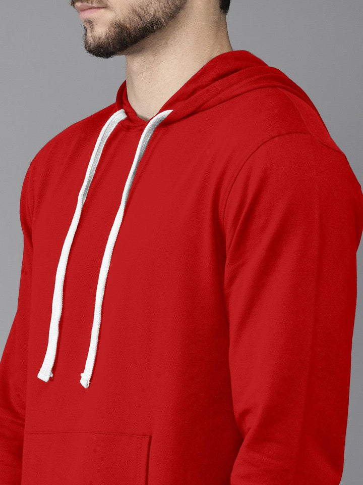 Red Colour High Quality Premium Hoodie For Men - store Elite