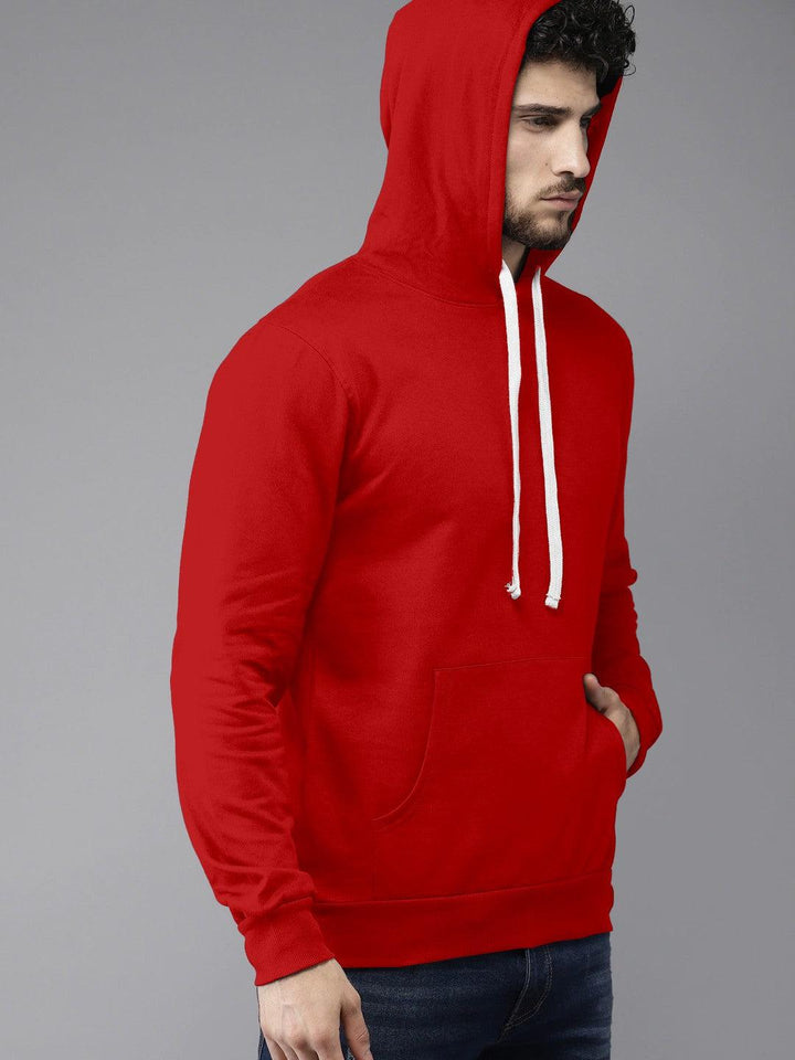 Red Colour High Quality Premium Hoodie For Men - store Elite