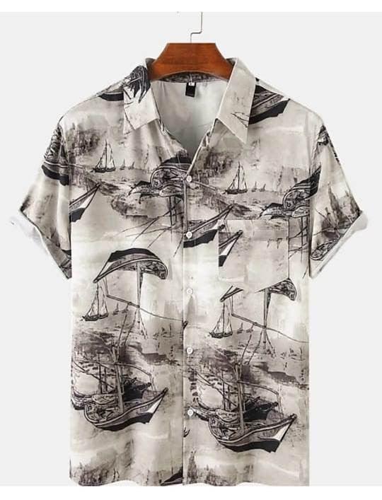 Stylish Printed Casual Shirts For MenFabric : CottonProduct Type : ShirtOccasio : Casual, Evening Party, Travelling, Beach PartySleeve type : Short SleeveWash Care Instructions : Casual Machine WashStylish Printed Casual Shirts
