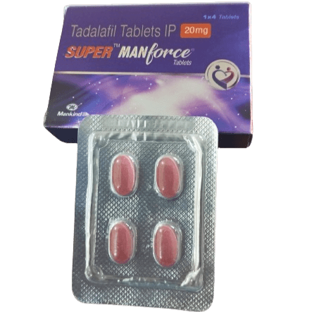 super manforce 20 mg Tablet