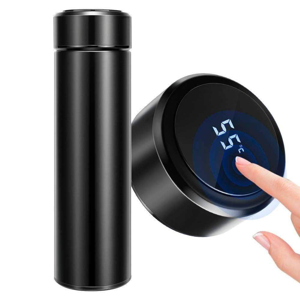 Temperature Display Thermos Water BottleColour : BlackSpecial Feature : Temperature DisplayRecommended Uses For Product : WaterTemperature Display Thermos Water Bottle