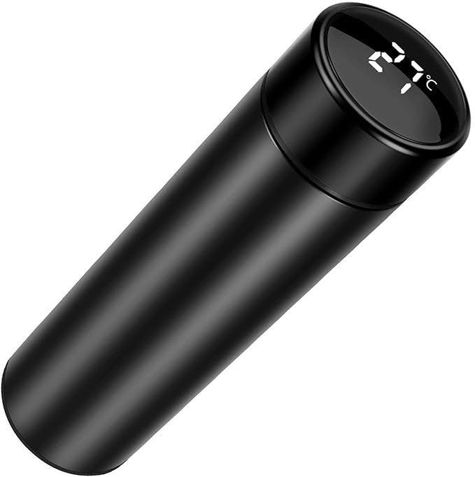 Temperature Display Thermos Water BottleColour : BlackSpecial Feature : Temperature DisplayRecommended Uses For Product : WaterTemperature Display Thermos Water Bottle