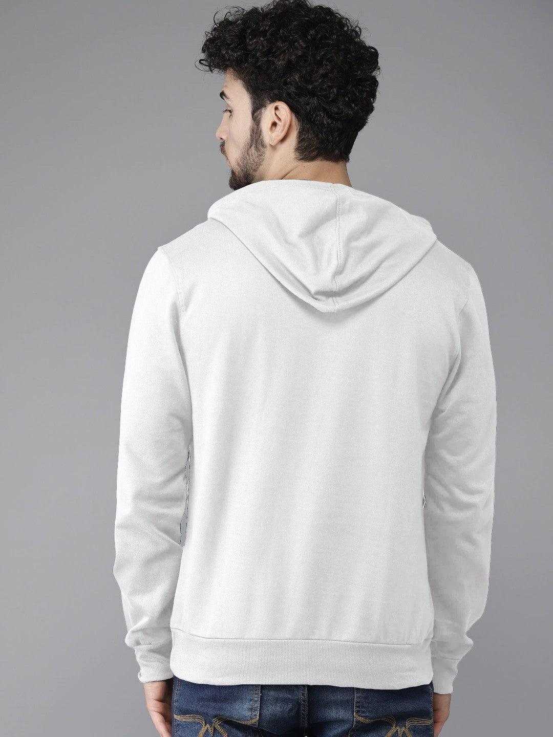 White Colour High Quality Premium Hoodie For Men - store Elite