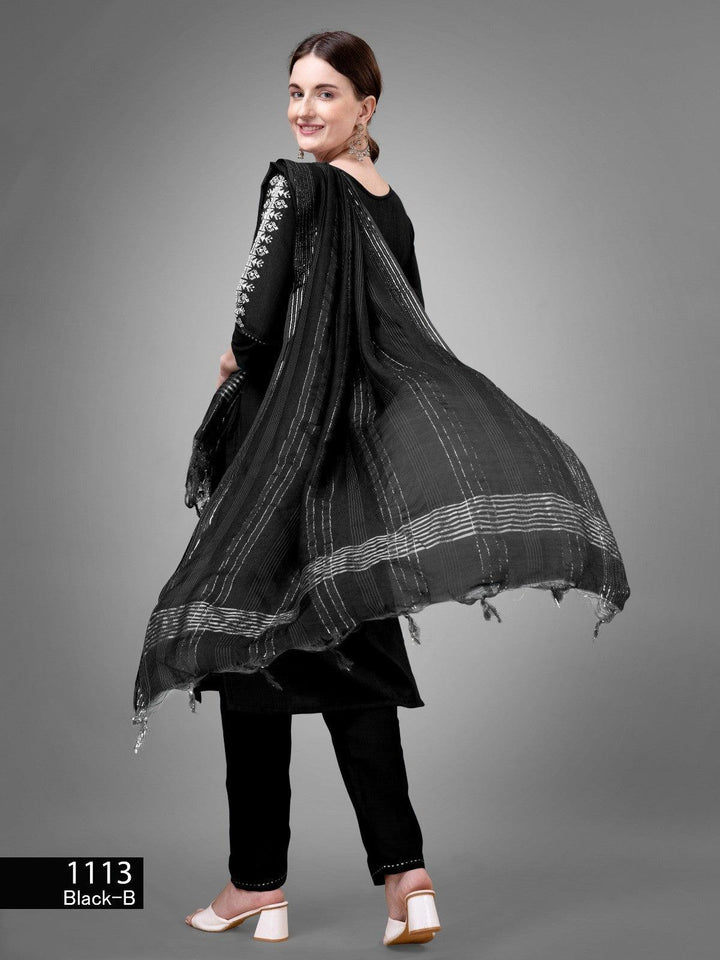 Women's Tranding Cotton blend Kurti,Pant with Dupatta - store Elite