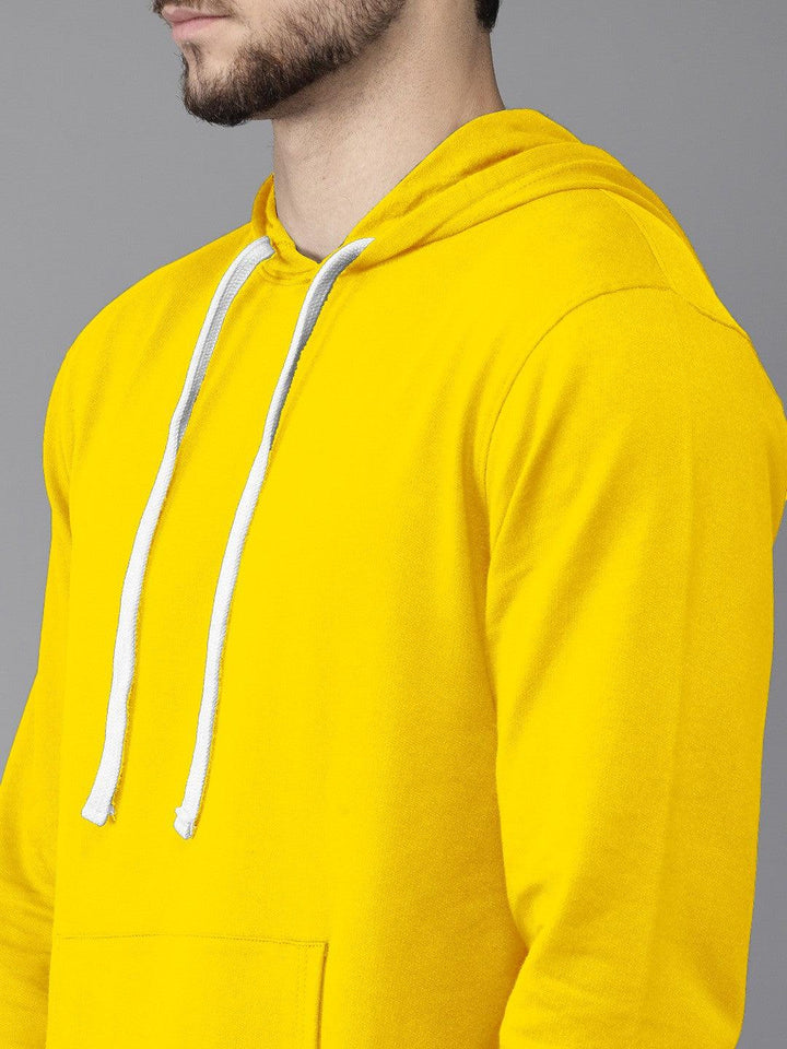 Yellow Colour High Quality Premium Hoodie For Men - store Elite