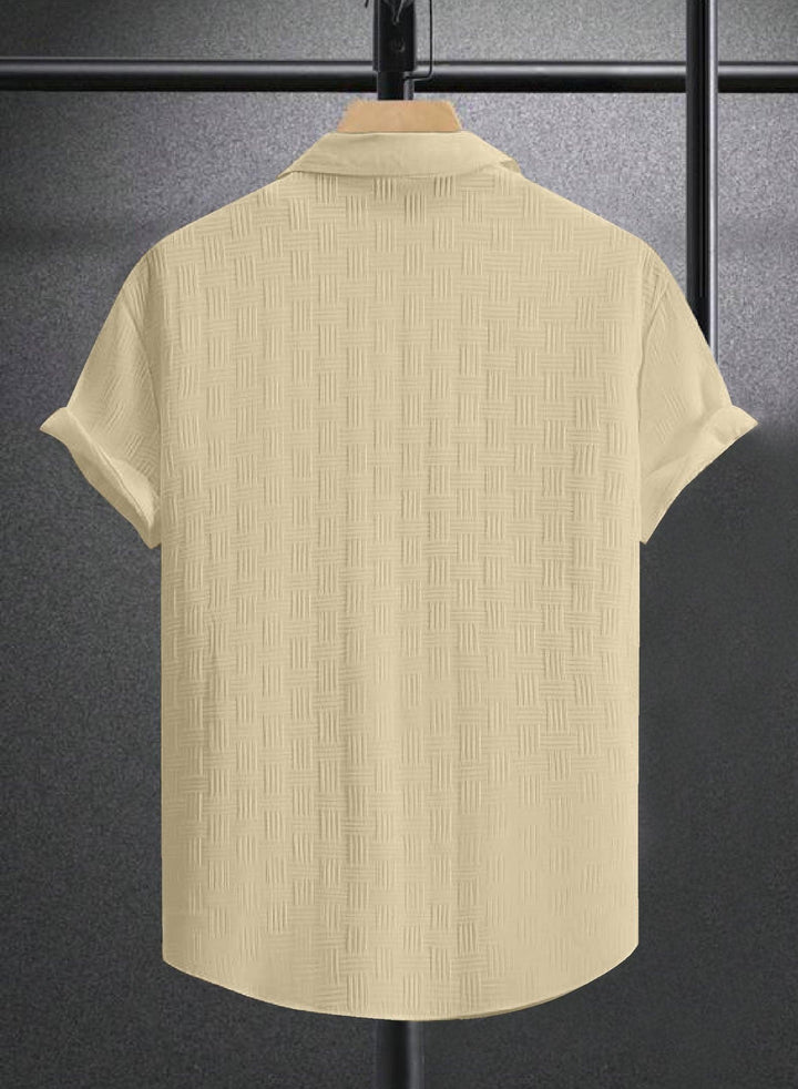 Yellow Colour Men's Casual Wear Short Sleeve ShirtFabric : Chatai CottonProduct Type : ShirtOccasio : Casual, Evening Party, Travelling, Beach PartySleeve type : Short SleeveWash Care Instructions : Casual Machine WCasual Wear Short Sleeve Shirt